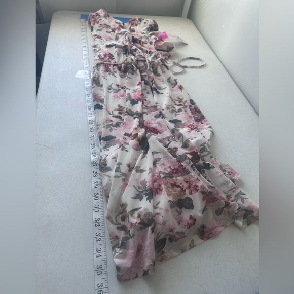 NWT Siren Lily Maternity Dress White Floral Size XL - Picture 6 of 10